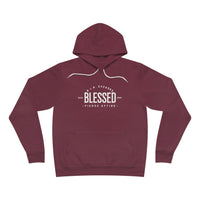 Unisex Fleece Pullover Hoodie - Blessed