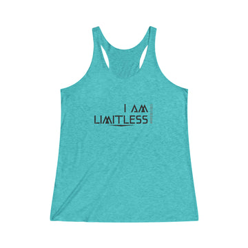 Women's Racerback Tank - I am Limitless