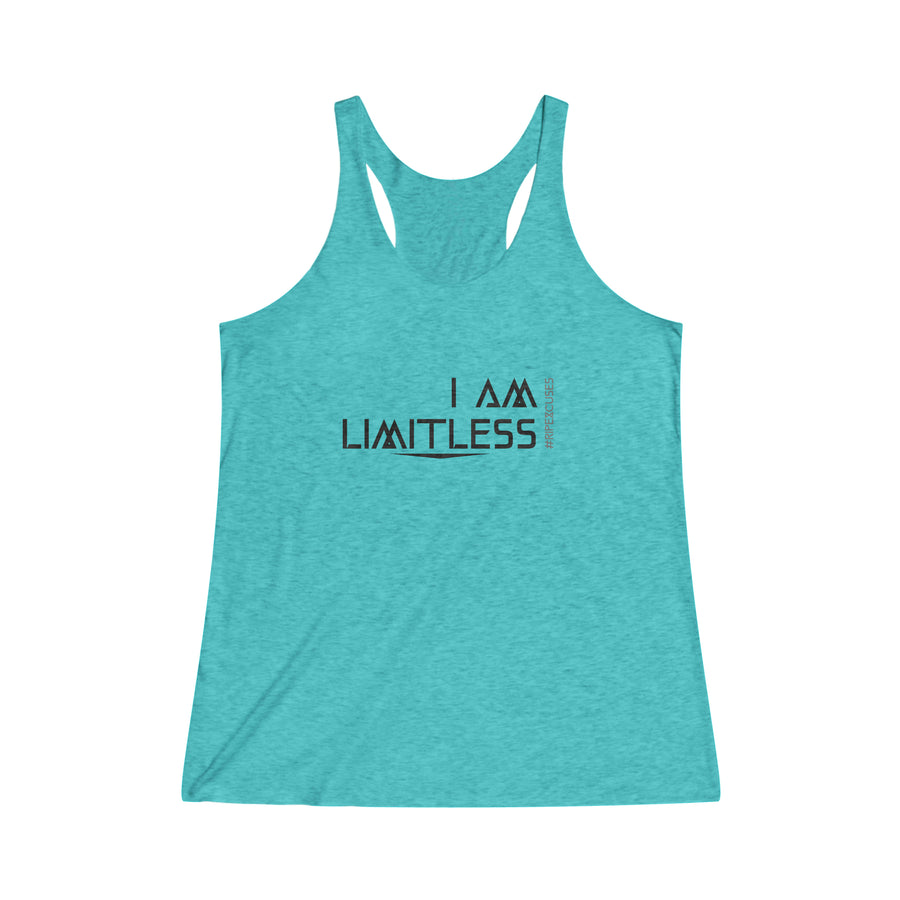 Women's Racerback Tank - I am Limitless