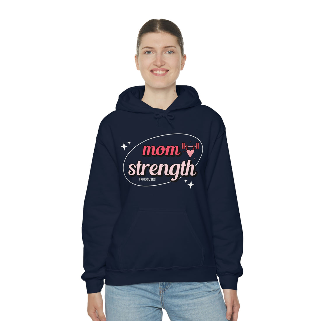 Heavy Blend™ Hooded Sweatshirt - Mom Strength