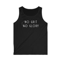 Men's Softstyle Tank Top - No Grit No Glory