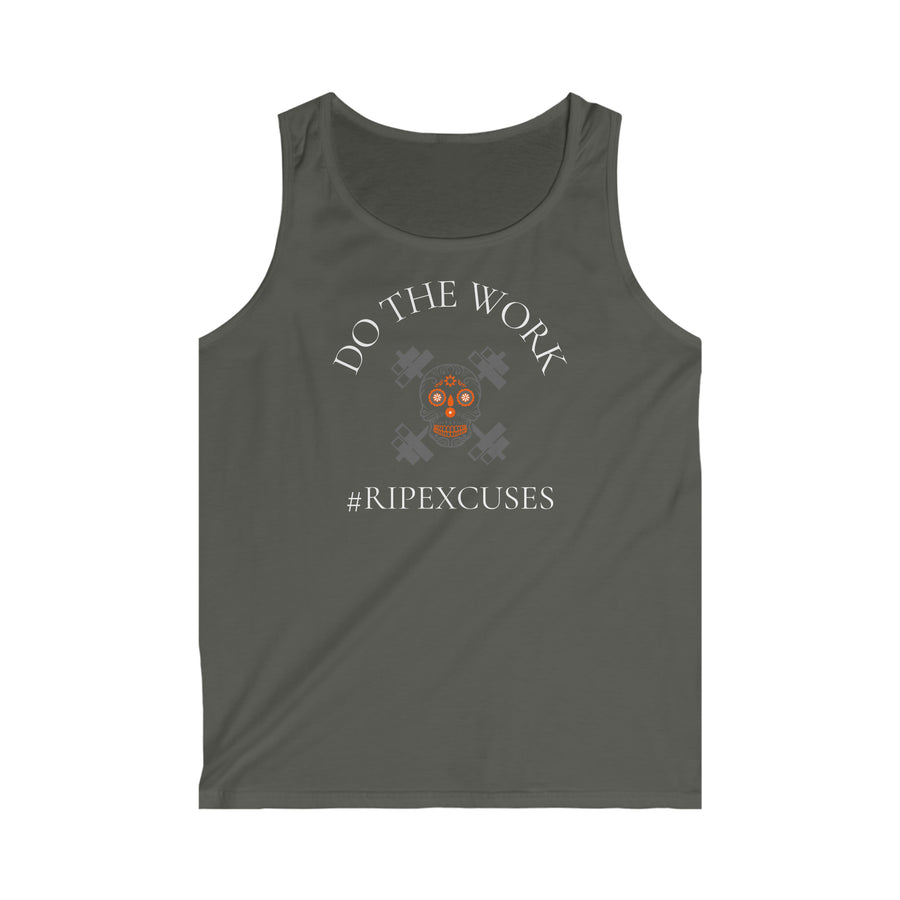 Men's Softstyle Tank Top - Do The Work