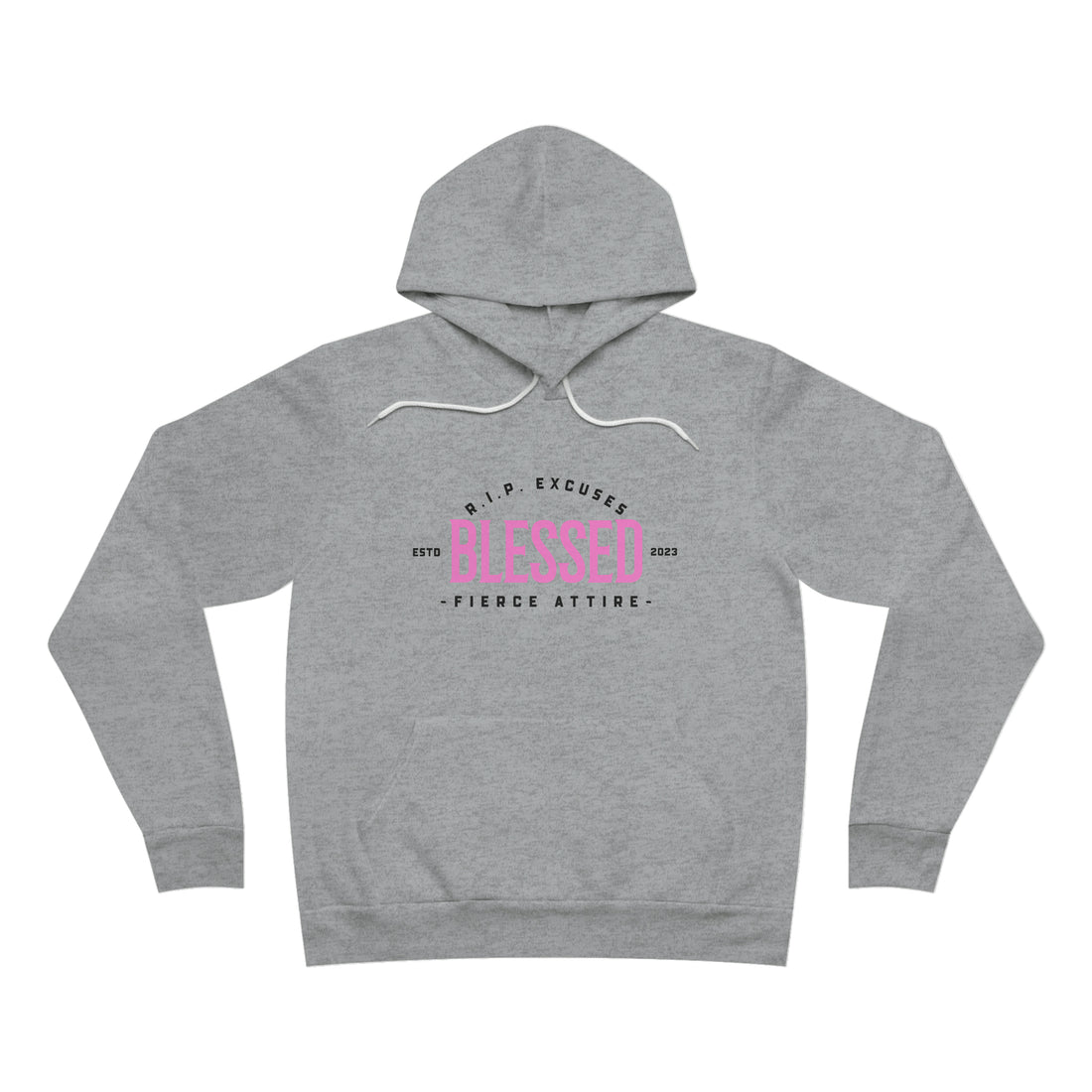 UNISEX Fleece Pullover Hoodie - Blessed