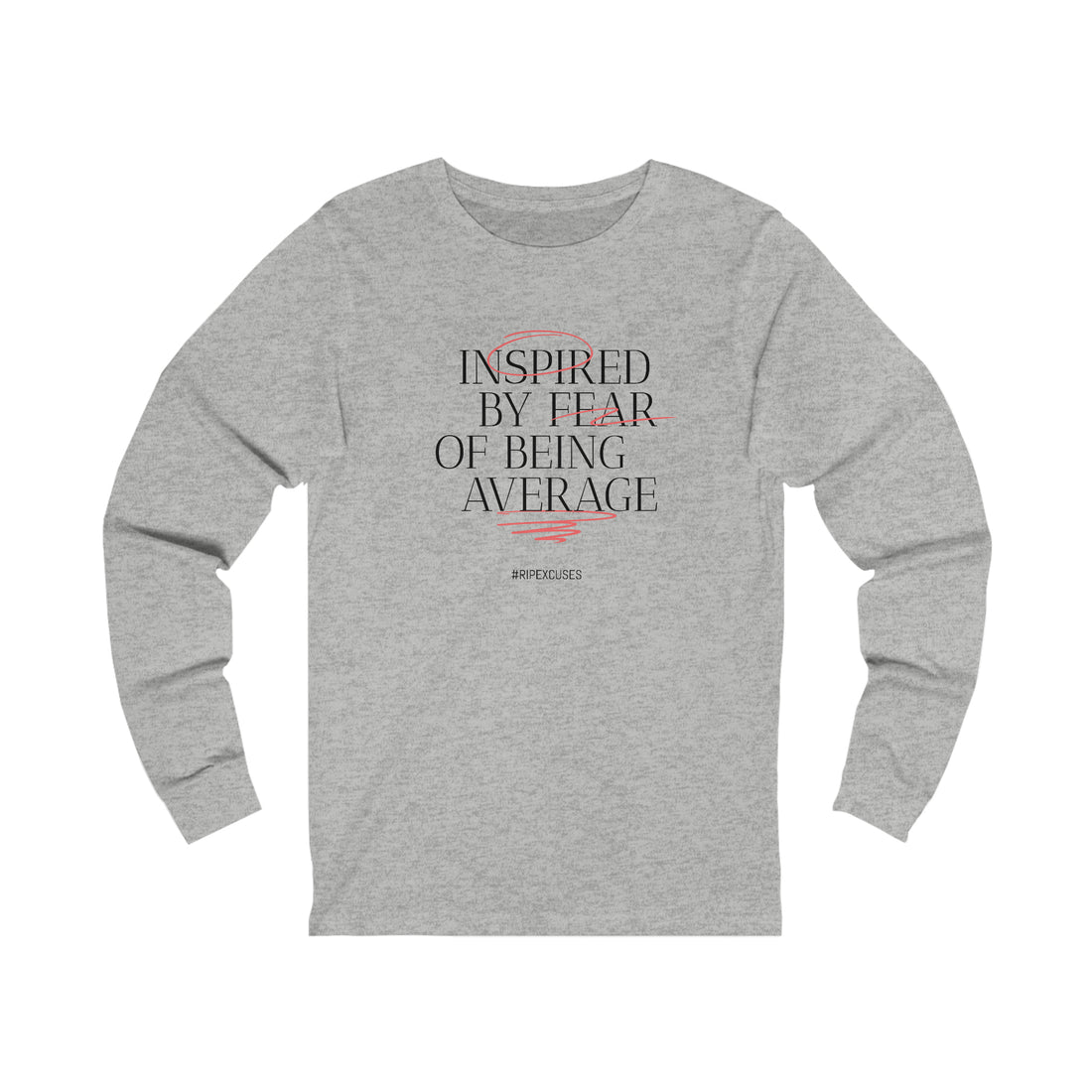 Unisex Jersey Long Sleeve Tee - Inspired by Fear of Average