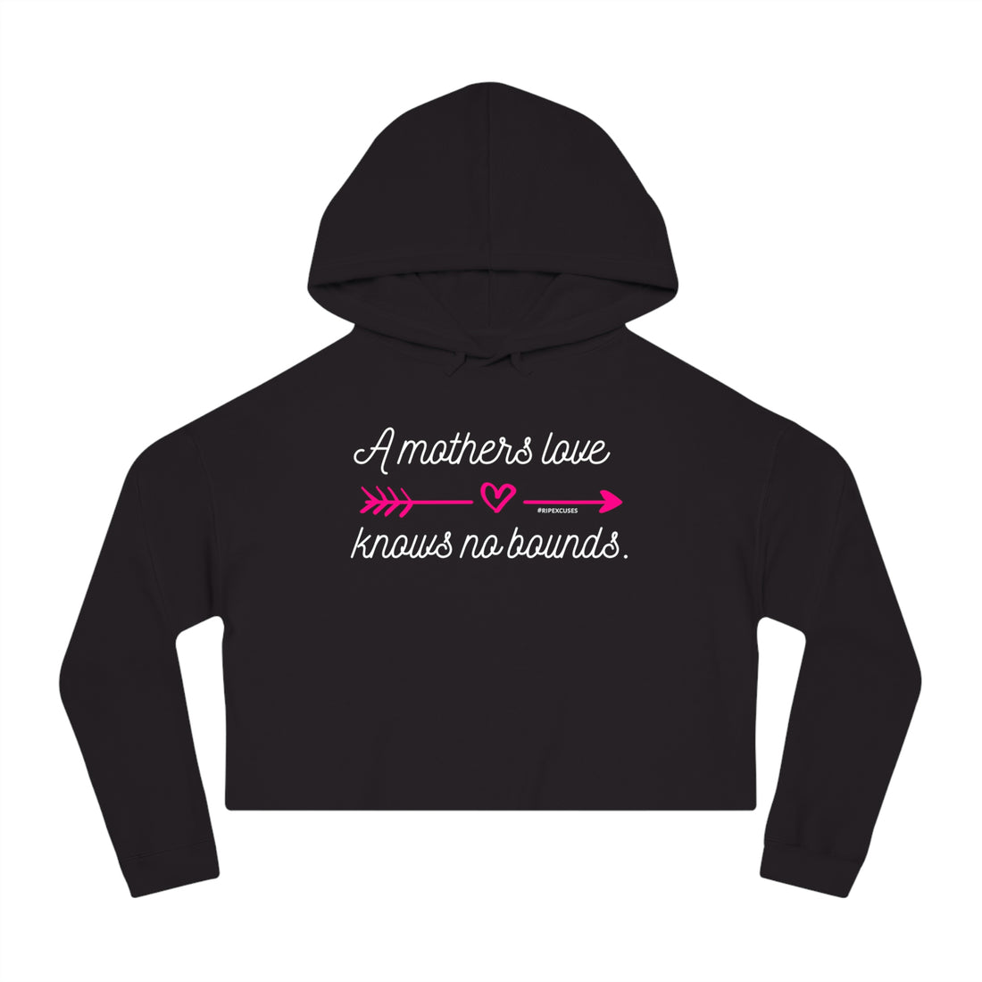 Women’s Crop Hooded Sweatshirt - A Mothers Love