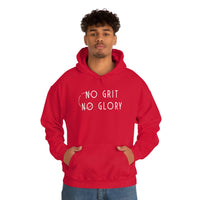 Unisex Hooded Sweatshirt - No Grit No Glory