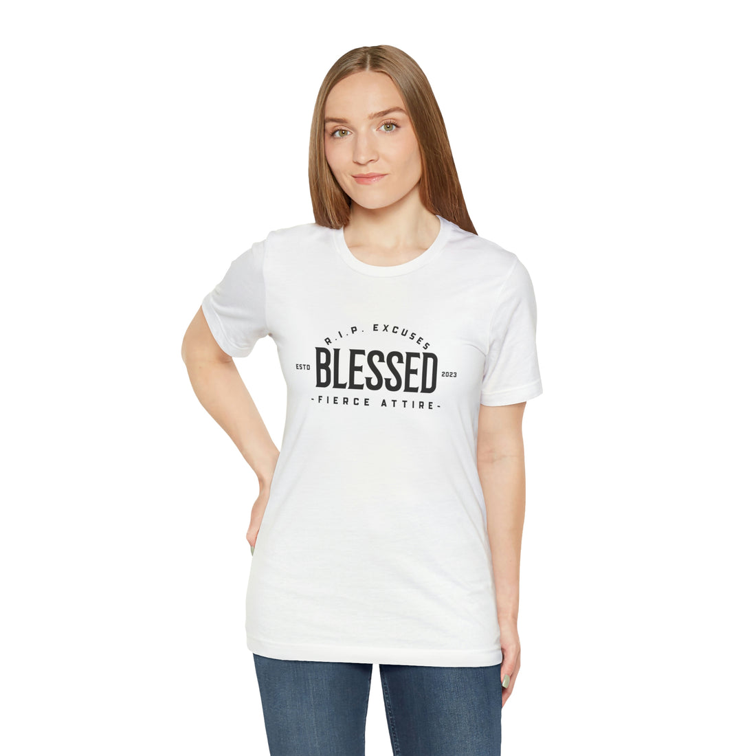 Unisex Jersey Tee - Blessed