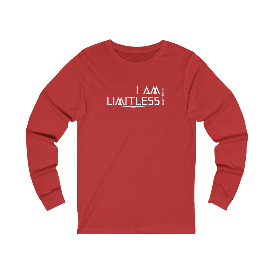 Unisex Jersey Long Sleeve Tee - I am Limitless