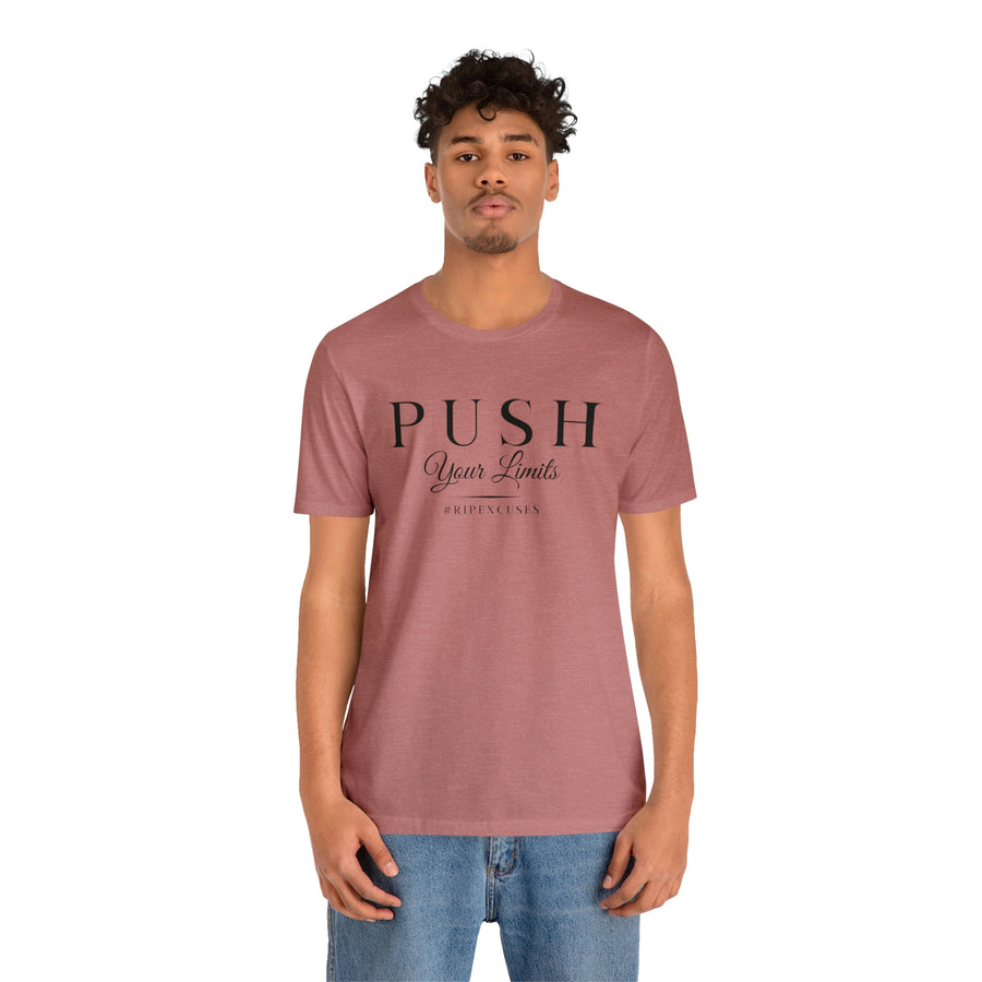 Unisex Jersey Tee - Push Your Limits