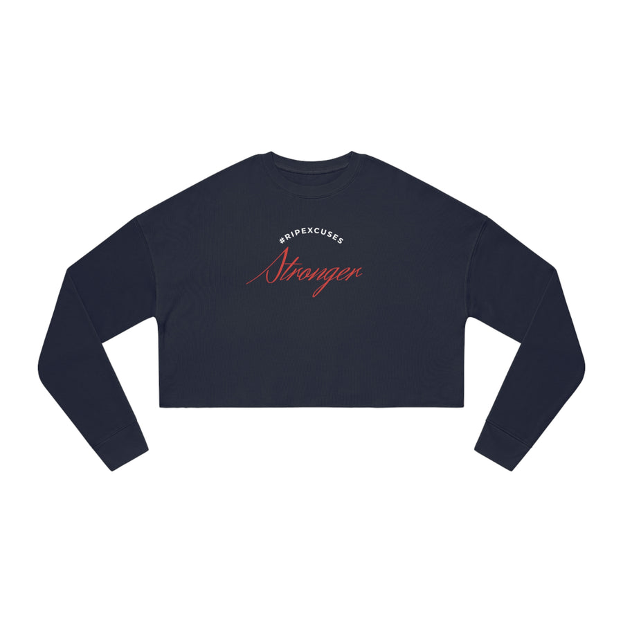 Women's Cropped Sweatshirt - Stronger