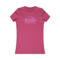 Women's Favorite Slim Fit Tee - Blessed