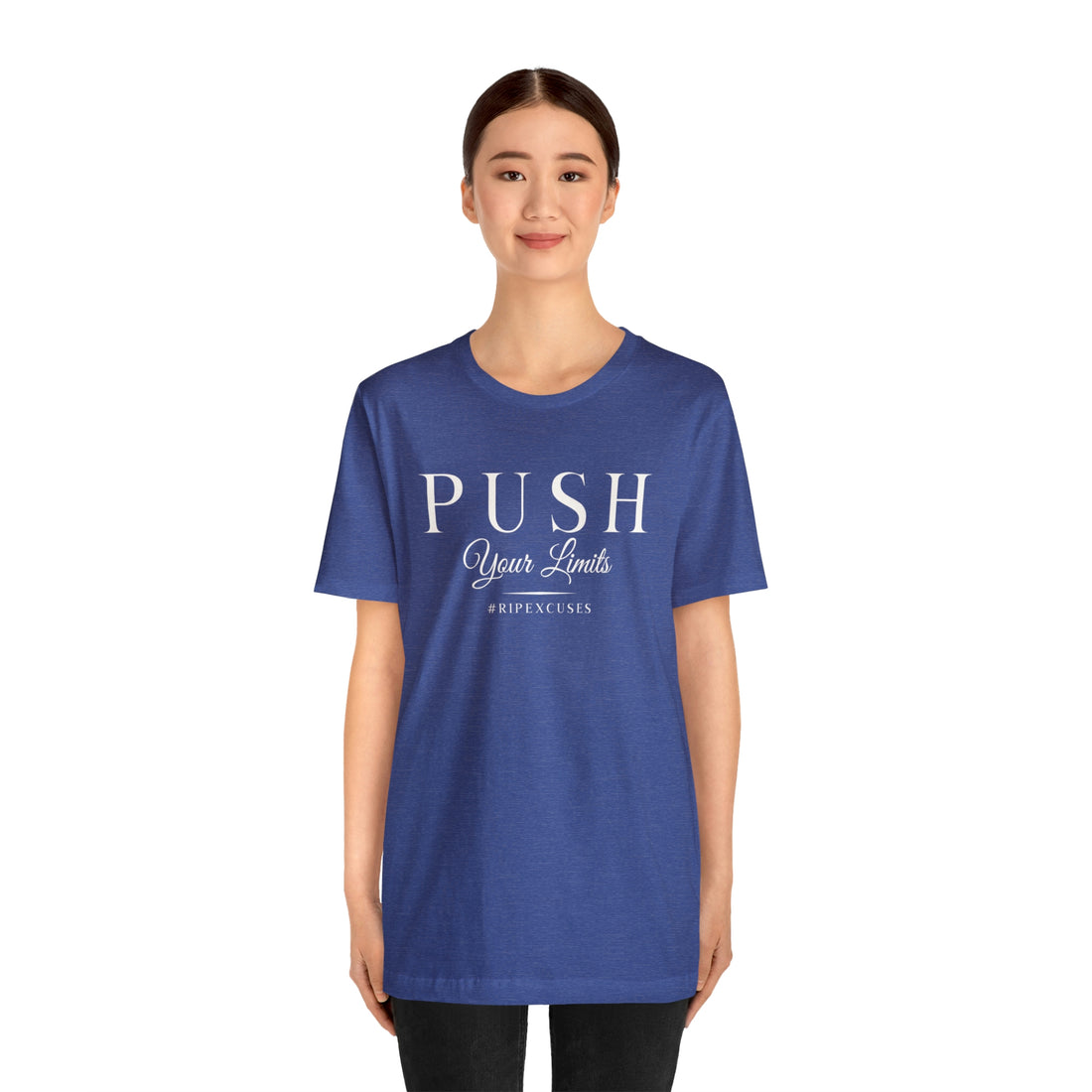 Unisex Jersey Tee - Push Your Limits