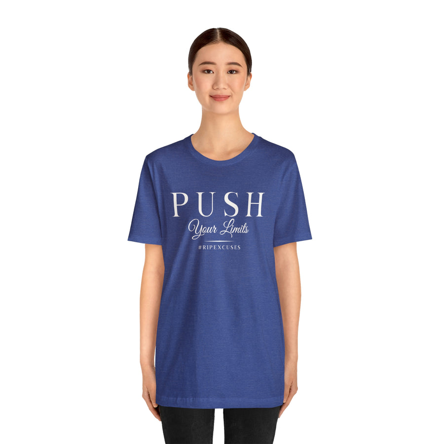 Unisex Jersey Tee - Push Your Limits