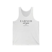 Men's Softstyle Tank - Earned Not Given