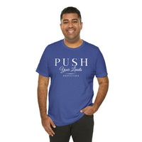 Unisex Jersey Tee - Push Your Limits