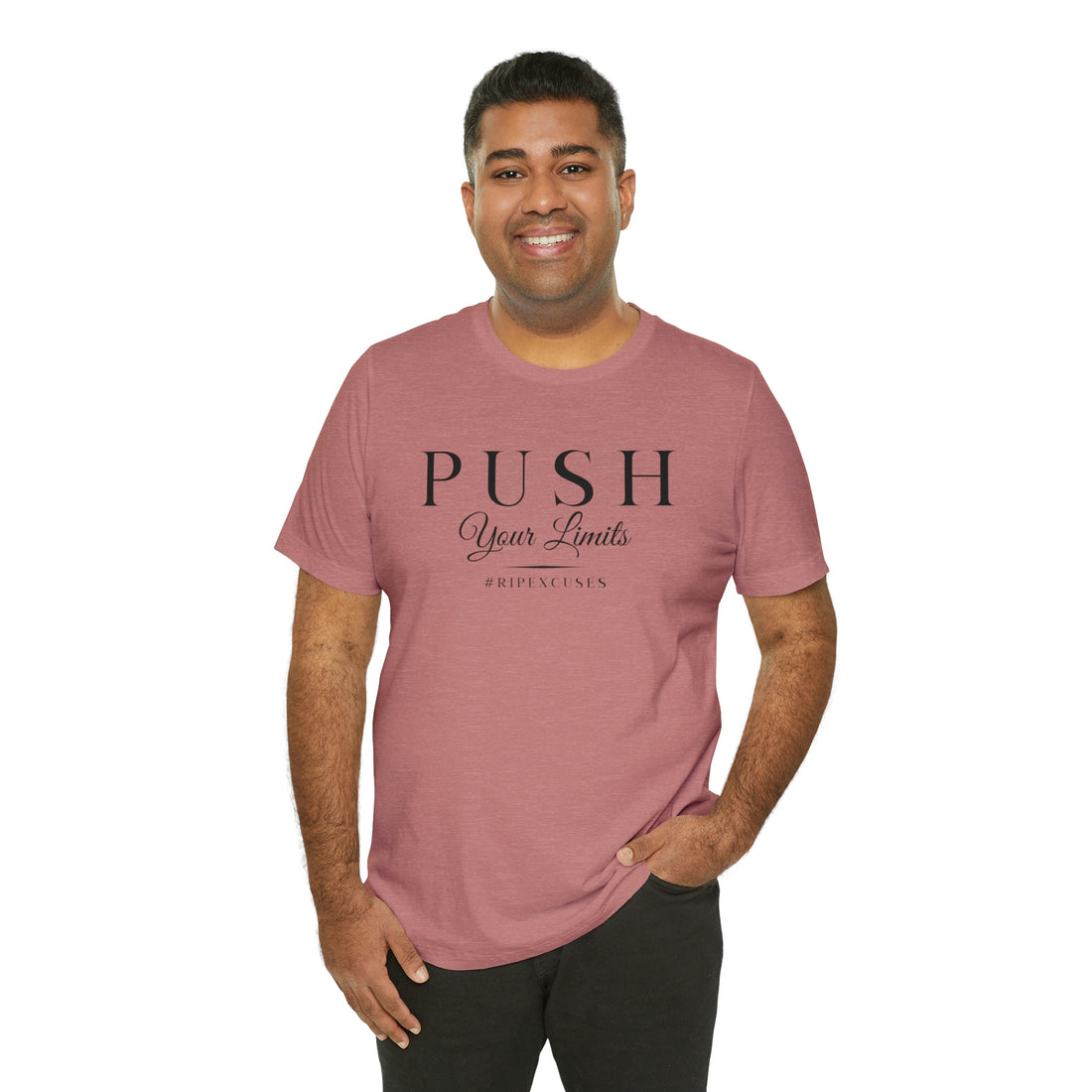 Unisex Jersey Tee - Push Your Limits