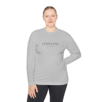 Unisex Lightweight Long Sleeve Tee - LIMITLESS