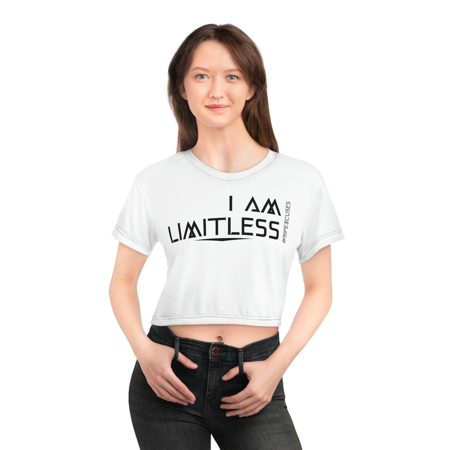 Crop Tee - I am Limitless