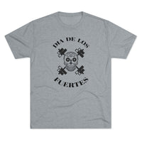 Unisex Tri-Blend Crew Tee - Dia De Los Fuertes