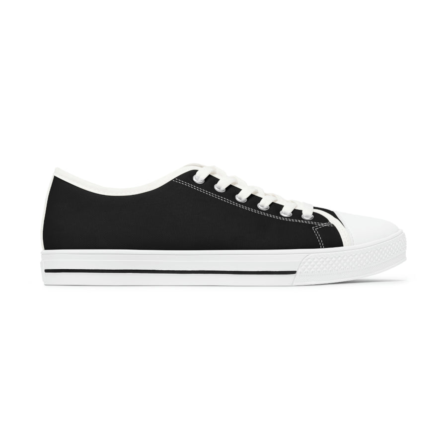 Women's Low Top Canvas Sneakers - Determined AF