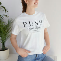 Unisex Jersey Tee - Push Your Limits