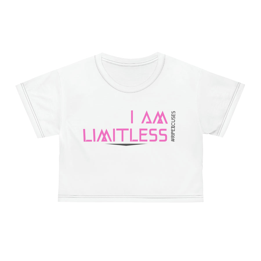 Crop Tee - I am Limitless