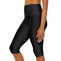 Yoga Capri Leggings - Push Your Limits