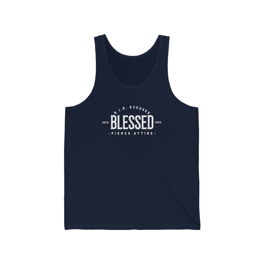 Men's Softstyle Tank - Blessed