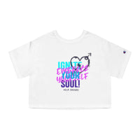 Champion Women's Crop Tee - Ignite your Soul