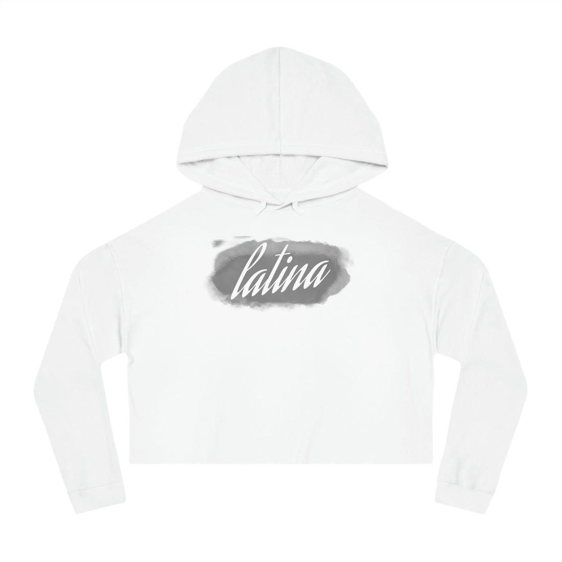 Women’s Cropped Hooded Sweatshirt - Latina