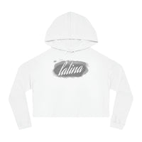 Women’s Cropped Hooded Sweatshirt - Latina