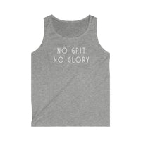 Men's Softstyle Tank Top - No Grit No Glory