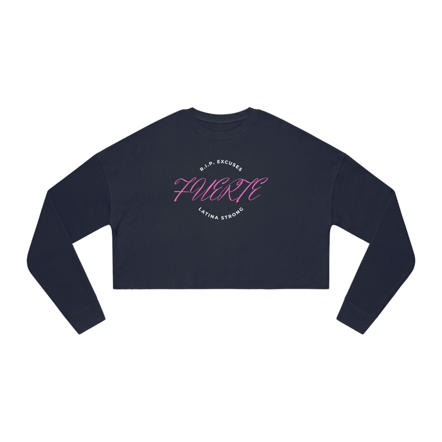 Women's Cropped Sweatshirt - Fuerte