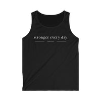 Men's Softstyle Tank Top - Stronger Every Day