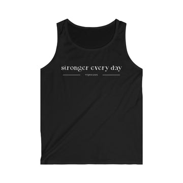 Men's Softstyle Tank Top - Stronger Every Day