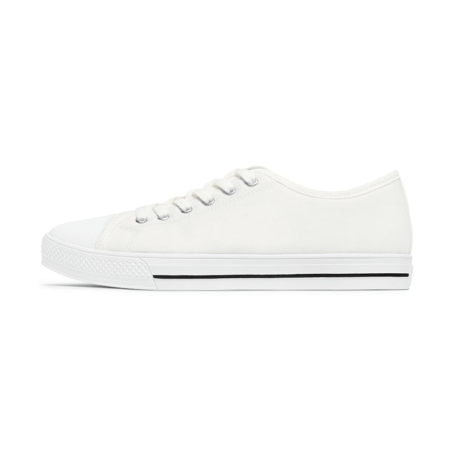 Women's Low Top Canvass Sneakers - Determined AF