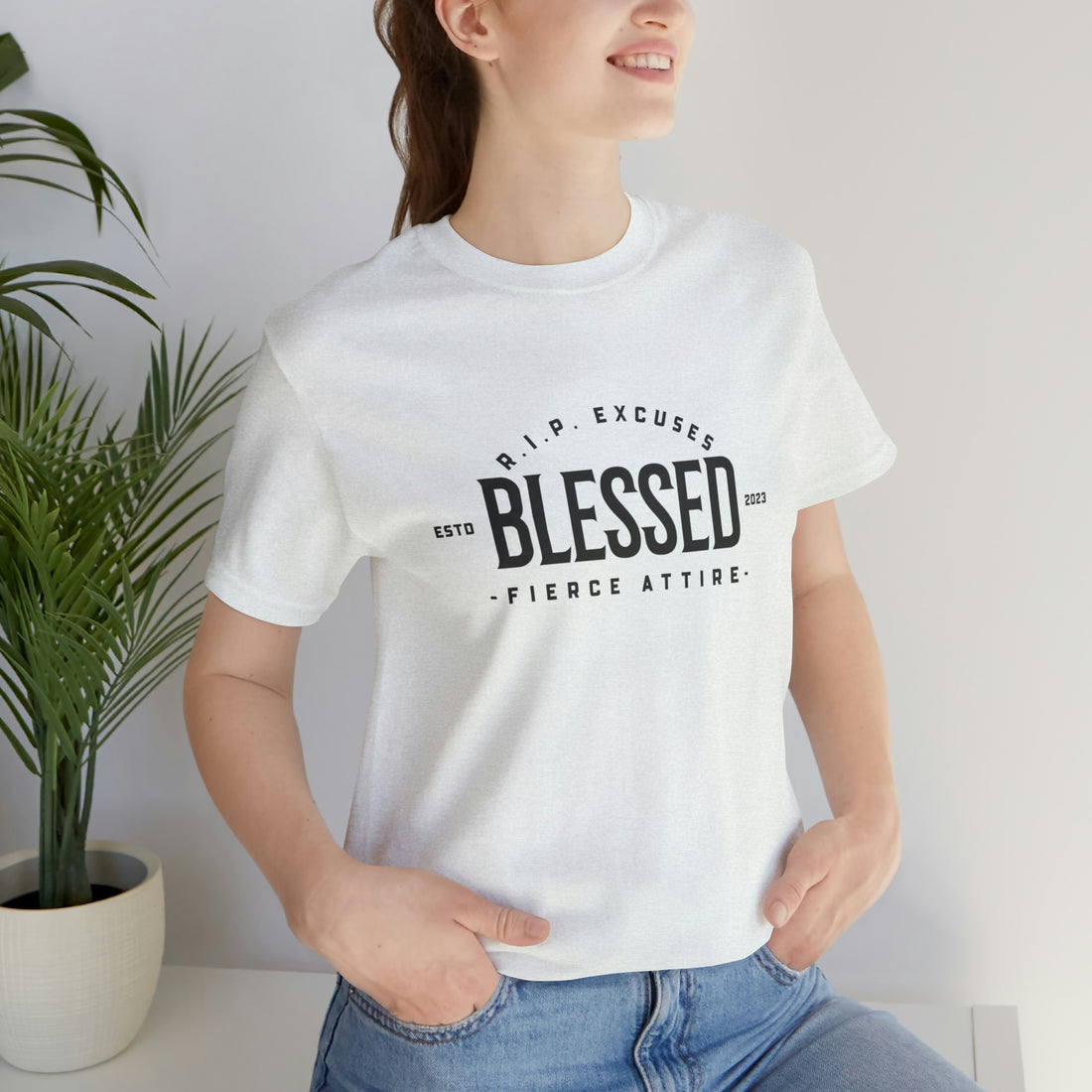 Unisex Jersey Tee - Blessed