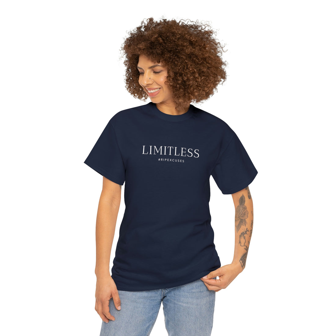 Unisex Heavy Cotton Tee - LIMITLESS