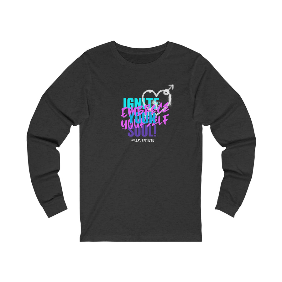 Unisex Jersey Long Sleeve Tee - Ignite Your Soul