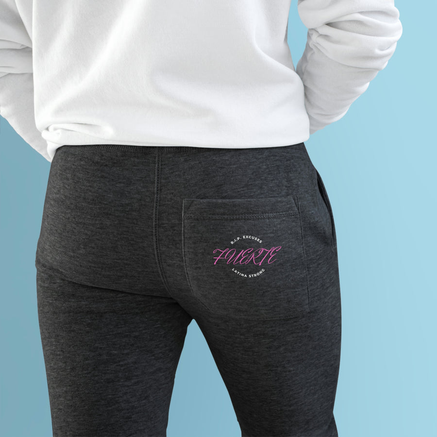 Premium Fleece Joggers - Fuerte (Back Pocket)