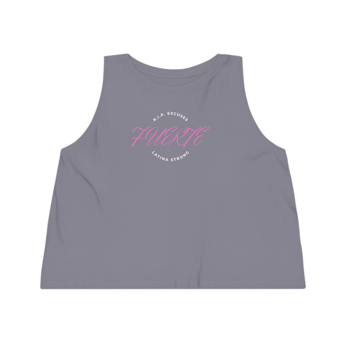 Women's Dancer Cropped Tank Top - Fuerte