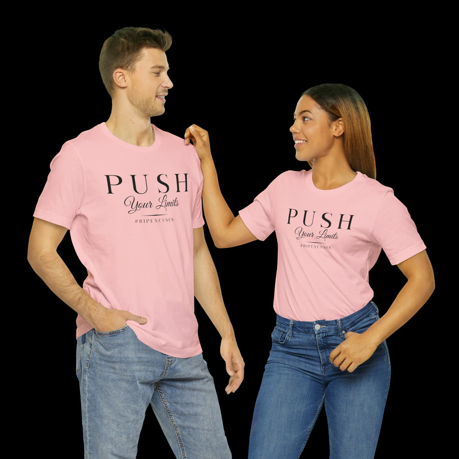 Unisex Jersey Tee - Push Your Limits