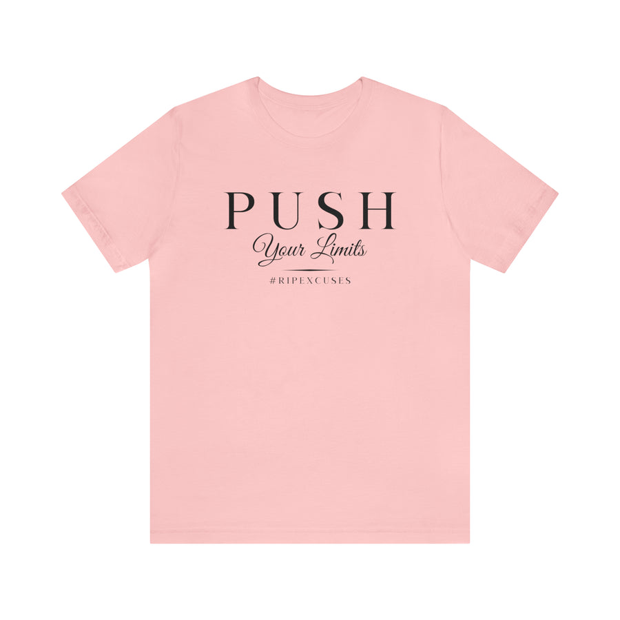 Unisex Jersey Tee - Push Your Limits