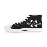 Men's High Top Sneakers - #RIP Excuses